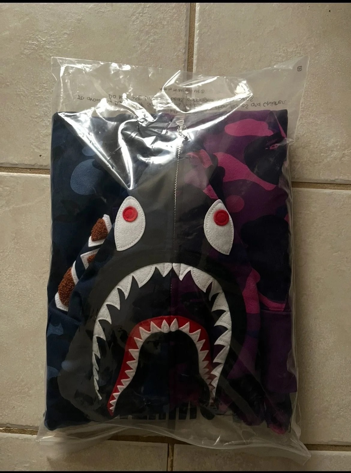 BAPE — Bape Shark Hoodie — streetwear — resale