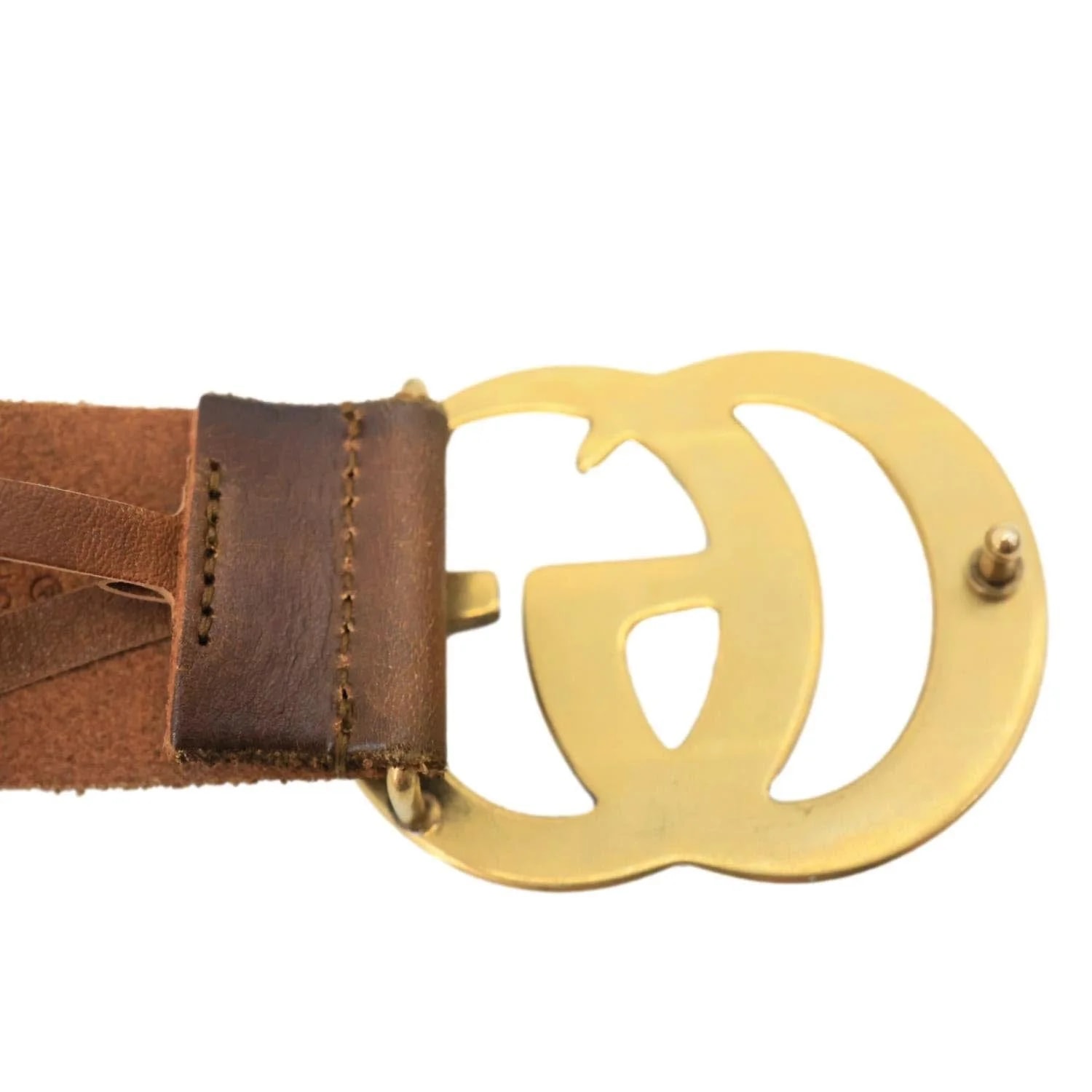 Gucci GG Marmont Wide Faded Belt 90/36 409416 3
