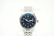IWC Pilot's Mark XX 2026 NEW Black Dial Stainless Steel Bracelet IW328202 4