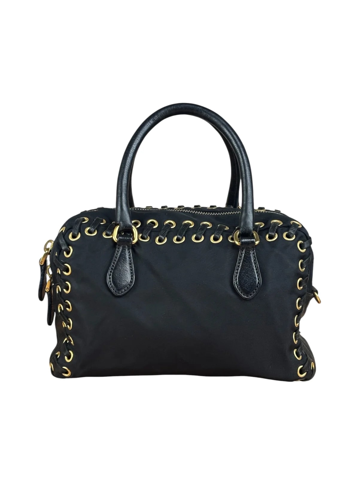 Prada — Prada Corset Lace-Up 2-Way — Handbag — resale