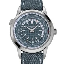 Patek Philippe Complications 5330G-001 World Time White Gold Blue Dial (2025) 4