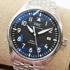 IWC Pilot'S Mark 20 IW328202 Black Automatic #61016 2