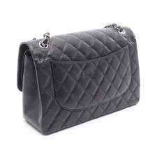 Chanel Matelasse 30 Classic Large W Flap Chain A58600 SHW 2