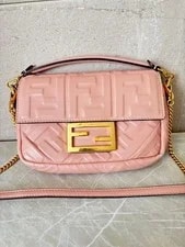 Fendi Mini Baguette 1974 Embossed Light Spb-ms 361051 3
