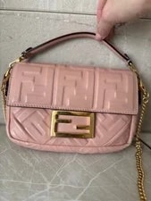 Fendi Mini Baguette 1974 Embossed Light Spb-ms 361051 4