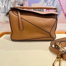 Loewe — Loewe Puzzle Small ' ' - Excellent #Y7DNR9 — Handbag — resale