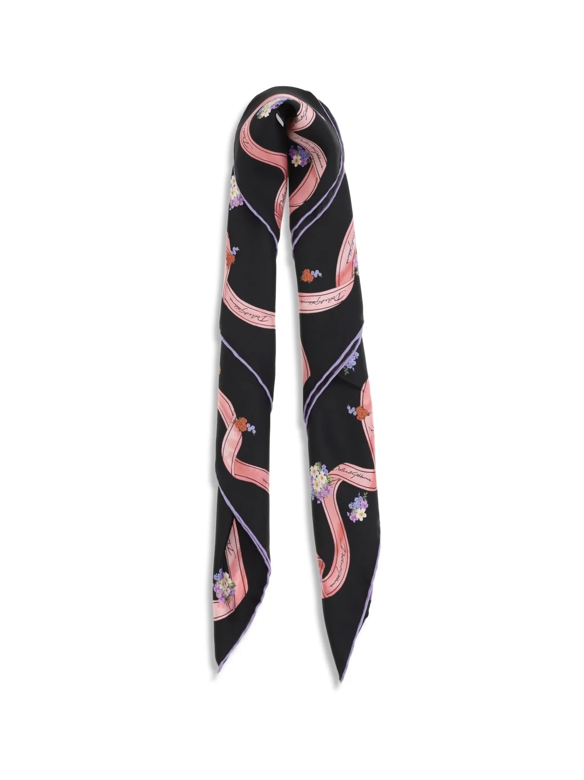 Dolce & Gabbana — Dolce & Gabbana Fiorellini Floral Scarf — Scarfs — Accessory — resale
