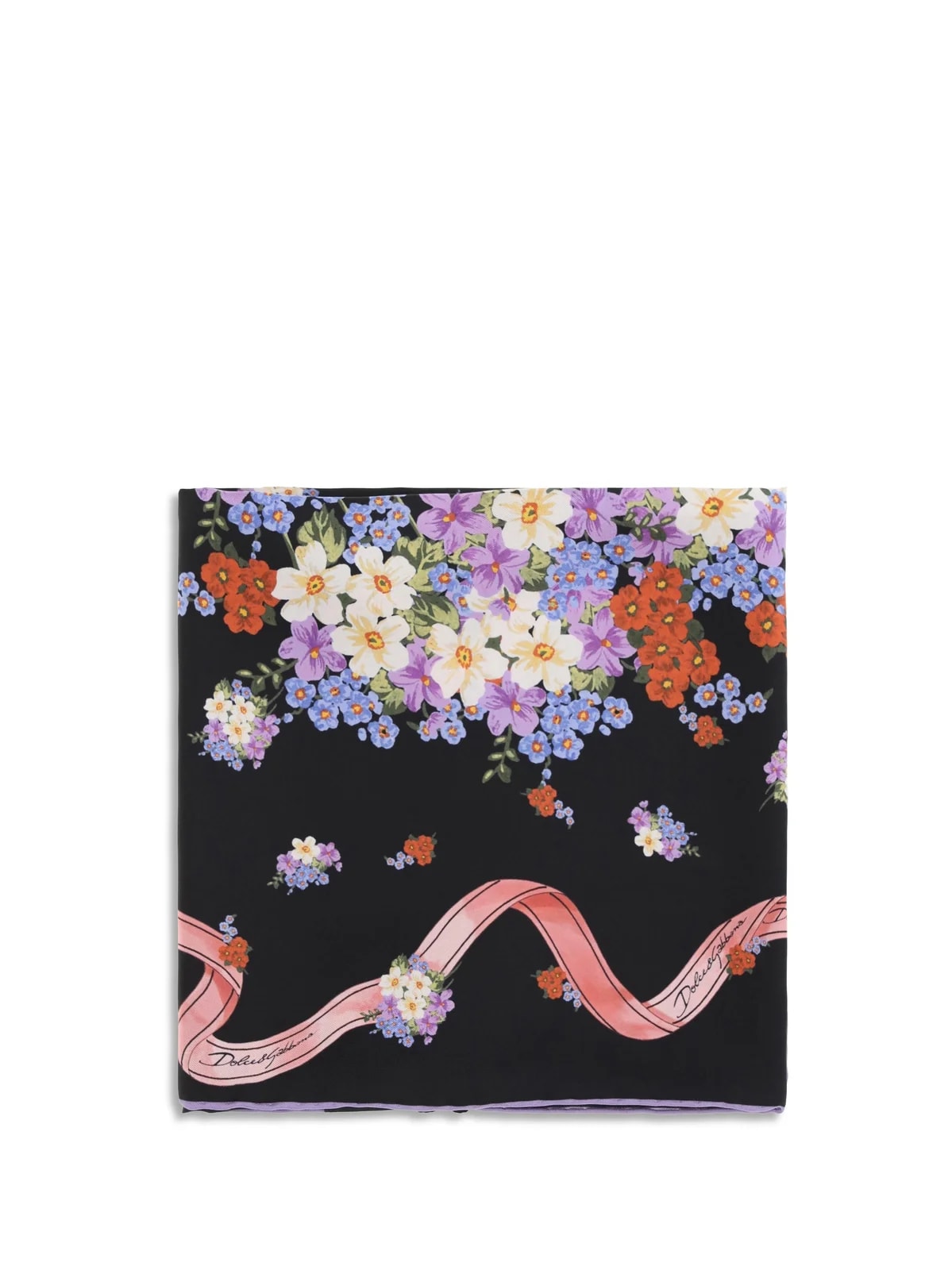 Dolce & Gabbana Fiorellini Floral Scarf — Scarfs 3