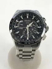 Seiko Astron 8X53-0AB0-2 GPS Titanium Ceramic Blk Slv 10Bar Solar 4