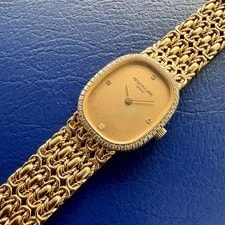 Patek Philippe — Patek Philippe Ellipse 18k Solid Yellow Gold - Diamond Dial and Bezel — Watch — resale