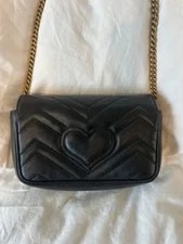 Gucci GG Marmont Mini Authentic Compact Crossbody 2