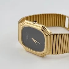 Patek Philippe Gondolo 3729/1J Yellow Gold Black Onyx Dial 3
