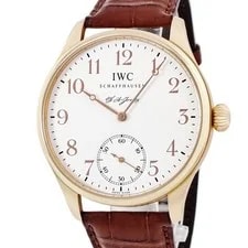 IWC — IWC Portugieser FA Jones IW544201 Complete K18PG White Small Seco — Watch — resale