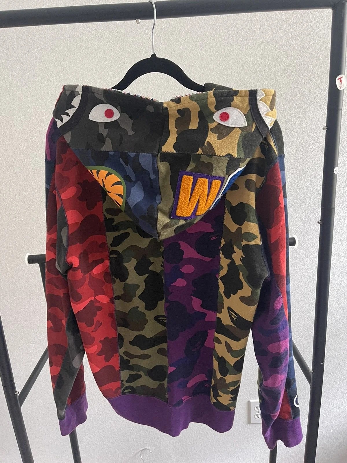 BAPE — Bape Camo Shark Hoodie — streetwear — resale