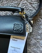 Bolsa Loewe Puzzle Preta Em Pele 3