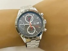 TAG Heuer Carrera Lewis Hamilton CV201M.BA0794 Excellent A6745 2