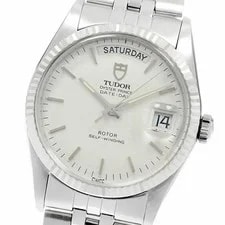 Tudor Oyster Prince Day-Date 94614 Automatic 35mm Box Papers Silver 2