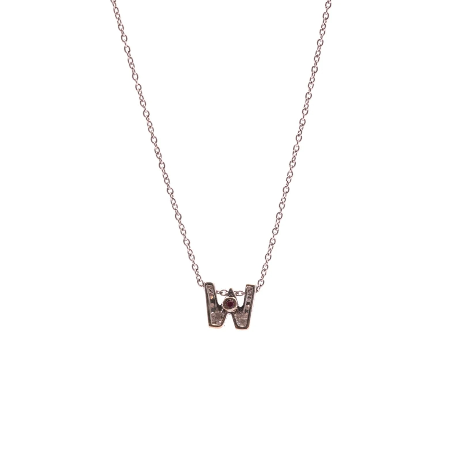 Roberto Coin Tiny Treasures "W" 2