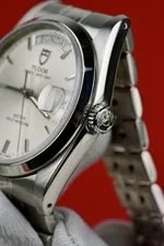 Tudor Prince Date + Day 36mm Sliver Sunburst Dial! 4