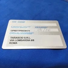 Officine Panerai Genuine Guarantee Card With International Warranty From Japan 3