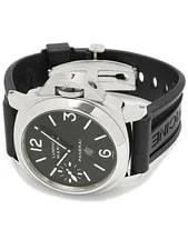 Panerai Luminor Marina Logo 44mm PAM00005 Manual Wind Box Papers Black 2