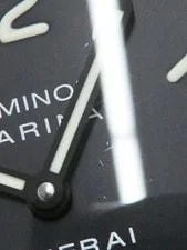 Panerai Luminor Marina Logo 44mm PAM00005 Manual Wind Box Papers Black 4