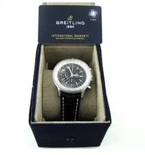 Breitling — Breitling Navitimer Chronograph GMT 46mm Auto Steel Strap Warranty A24322121B2P2 — Watch — resale