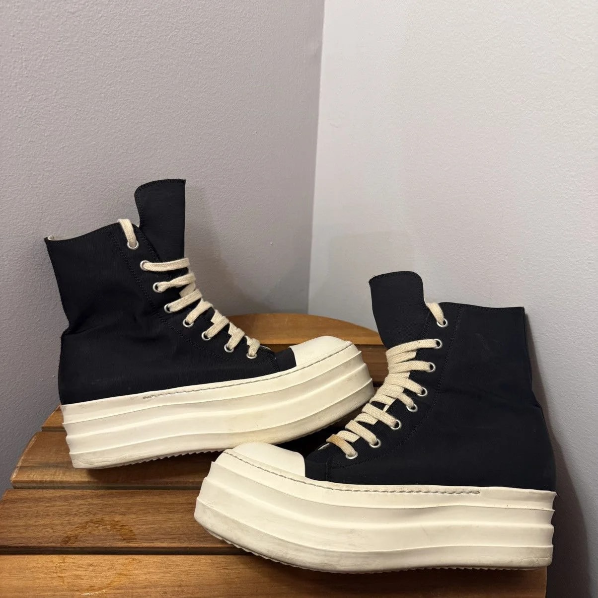 Rick Owens — Rick Owens Ramones Double Bumper Size 6 (38 ) — Sneaker — resale