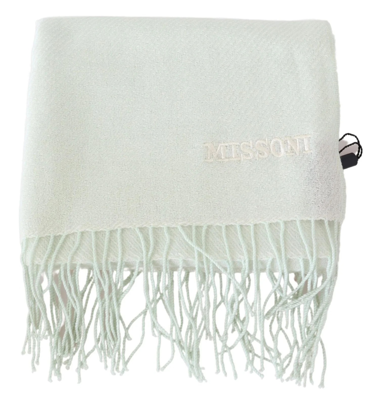 Missoni Light Pattern Wrap Fringes Scarf 3