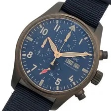 IWC — IWC Pilot's Chronograph 41 IW388109 Blue Bronze #208 — Watch — resale
