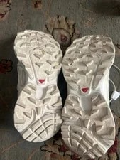 Size 6.5 W-5.5 M - Salomon XT-6 Ice Almond Milk 3