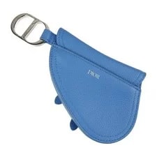 Christian Dior Saddle Coin Case Accessory Keyring 2