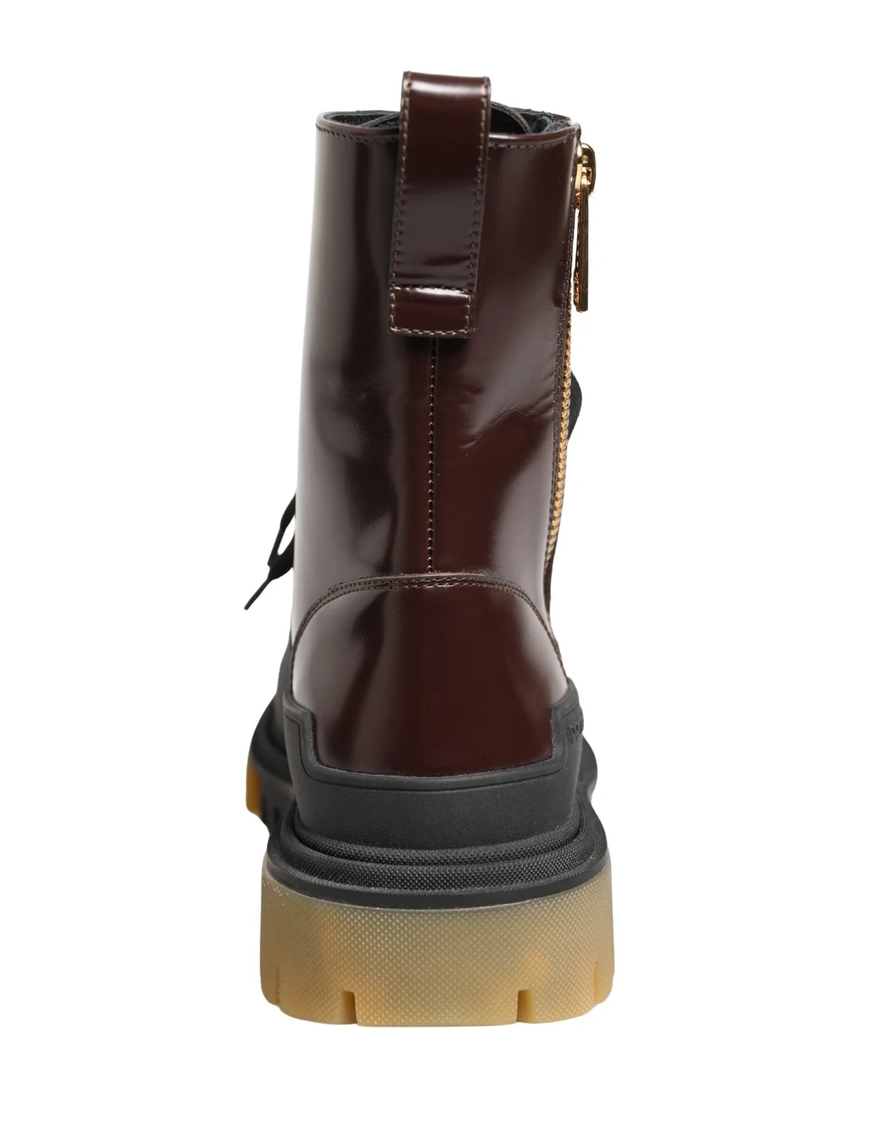 Dolce & Gabbana — Dolce & Gabbana Lace Up Biker — Designer Shoe — resale