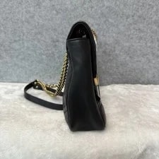 Gucci GG Marmont Medium Chevron Quilted Crossbody Chain 4