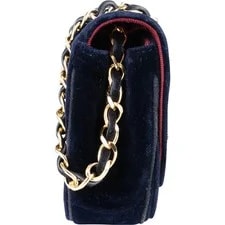 Chanel Chevron Half Moon Single Flap Crossbody Coco CC 3