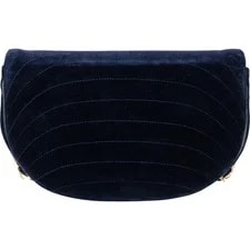 Chanel Chevron Half Moon Single Flap Crossbody Coco CC 4