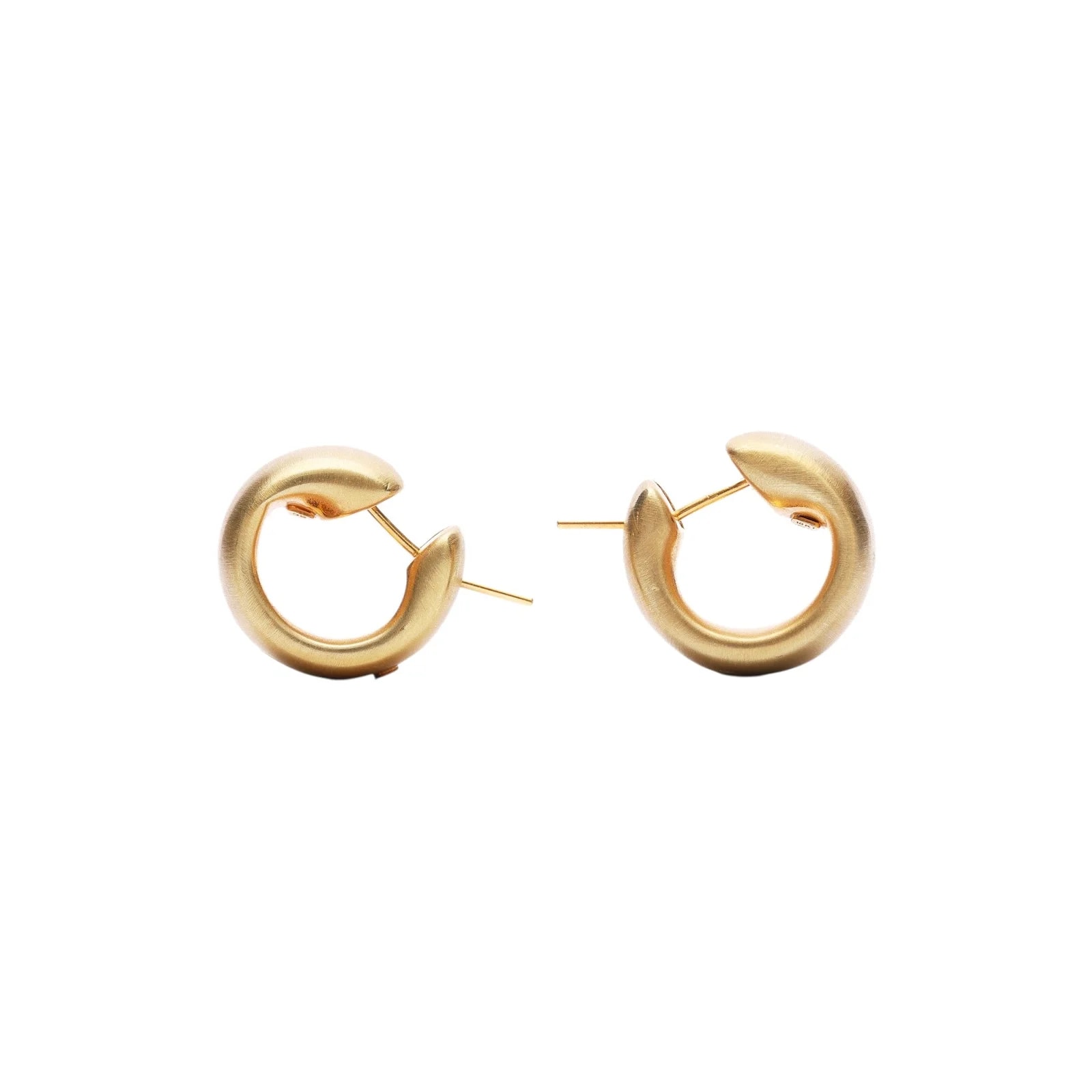 Roberto Coin Brushed Hoop 2