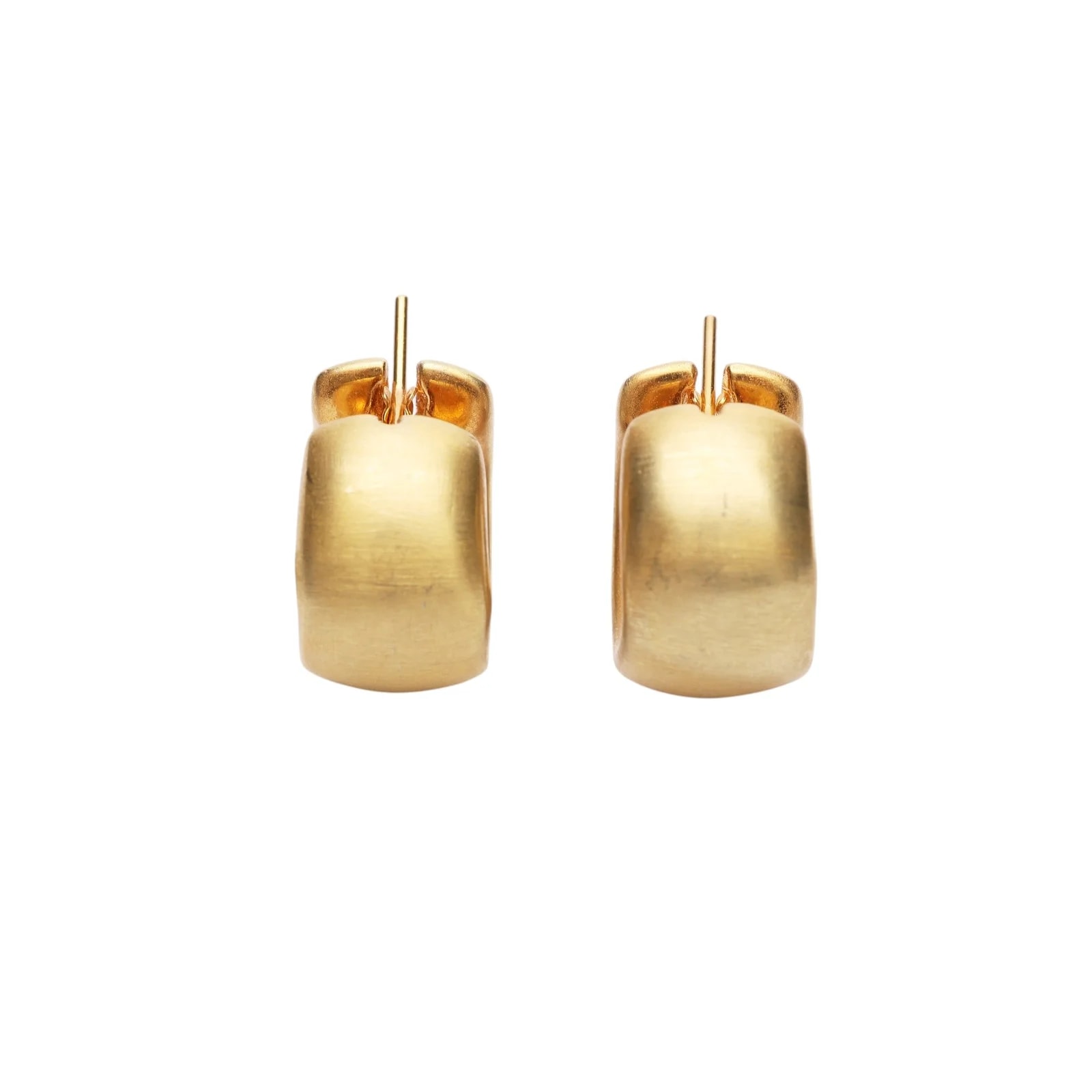 Roberto Coin Brushed Hoop 4