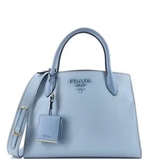Prada — Prada Monochrome With City Calf Medium — Handbag — deal