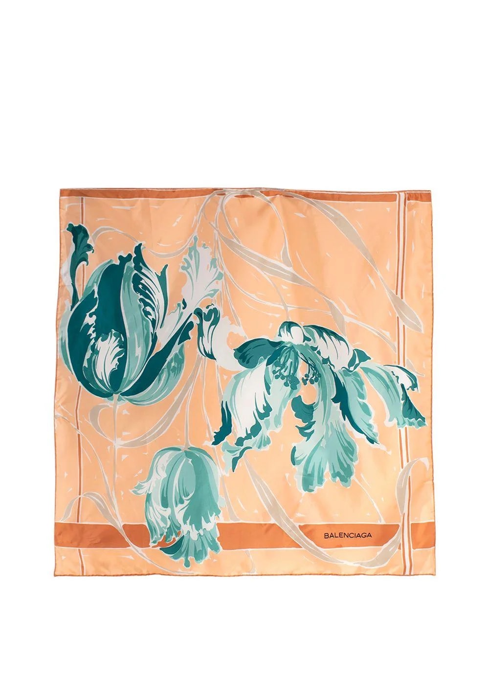 Balenciaga — Balenciaga Floral-Print Scarf — Accessory — resale