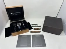 Panerai — Panerai Luminor Black GMT- PAM00321 Includes 4 Straps Box & Manuals — Watch — resale