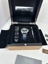 Panerai Luminor Black GMT- PAM00321 Includes 4 Straps Box & Manuals 3