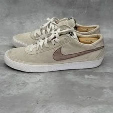 Size 10.5 Swan Nike SB Zoom Bruin SB 366665 101 Skateboarding Shoe 4
