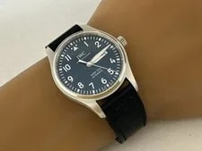 IWC Pilot Mark Xviii Petit Prince IW327010 Blue Excellent A5957 2