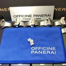 Panerai Officine Genuine 20mm SS Matte Strap From Japan 3