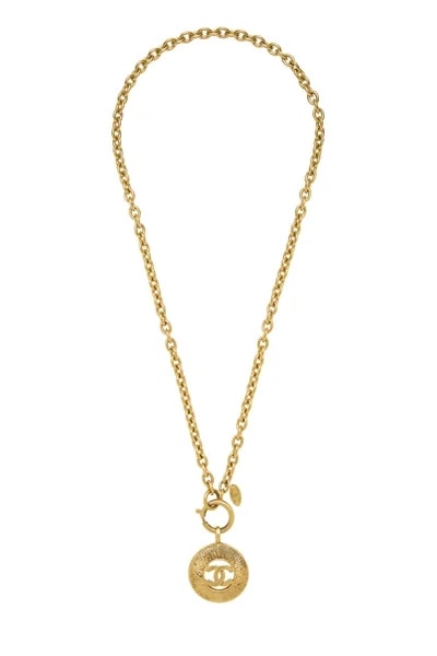 Chanel — 'CC' Sunburst Small — Jewelry — resale