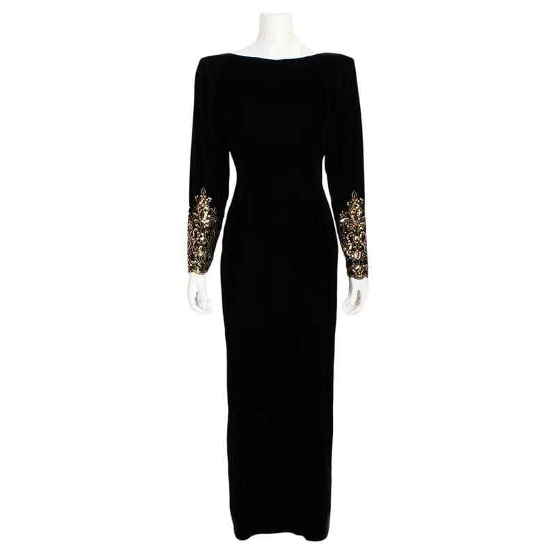 Victor Costa — Victor Costa Evening Gown 1990s — Clothing — resale
