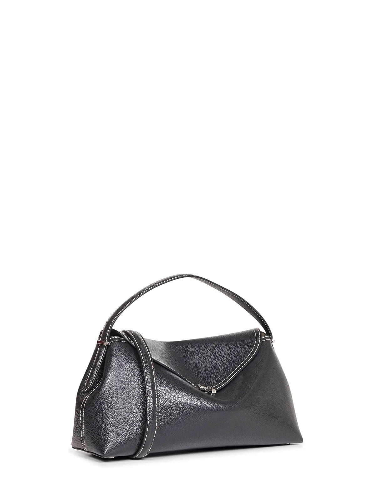 Toteme Pebble-Grain T-Lock Top Handle — 2