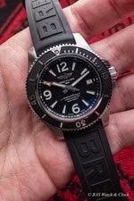 Breitling Superocean 42mm Black Dial Automatic Diver A17366 2