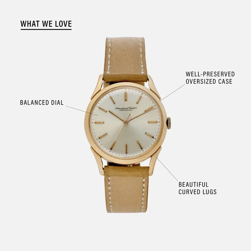 1960s IWC Dress in Rose Gold 3
